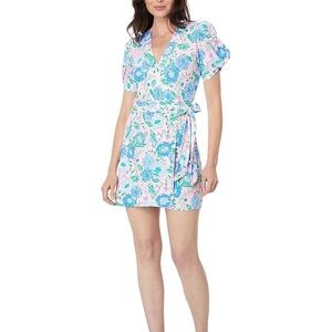 Lilly Pulitzer Sailynn Romper Conch Shell Pink Rumor Has It